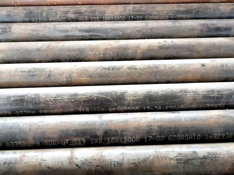 A335GR.P9 seamless steel pipe